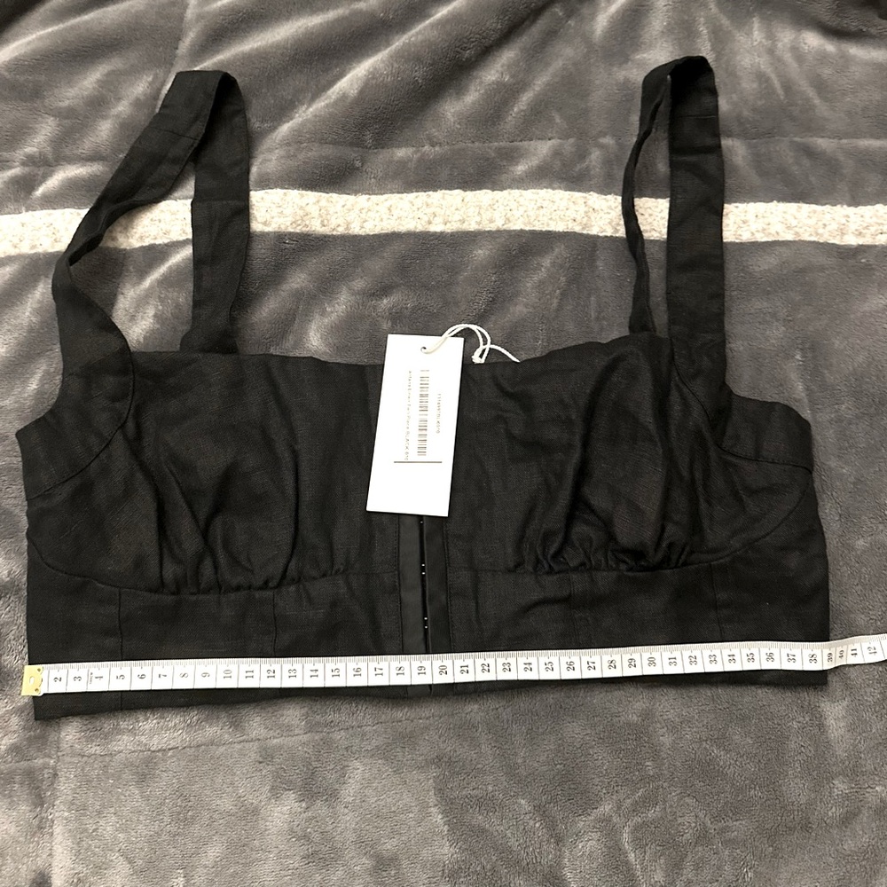 Reformation Santana Linen Set Size 10 - Picture 7 of 10